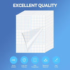 36 Sheets Transparent Laminate Sheets Self Adhesive Laminating Sheets | 8.5x11 - Image 2