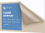 Custom Cut Clear Acrylic Sheet – Plexiglass Sheets 1/4 inch Thick, by FabGlassandMirror