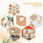 BENECREAT 8 Pack Self-Adhesive Cork Sheets 1mm Thick A4 Rectangle Insulation - Image 7