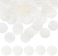 SUNNYCLUE 1 Box 50Pcs Shell Charms Capiz Shells Bulk Natural Seashell Connector by SUNNYCLUE