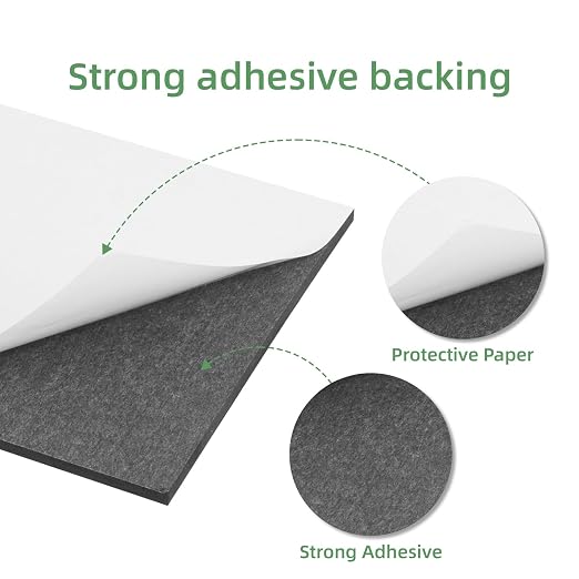 8Pcs Black EVA Foam Pad 6in x 6in x 1/4in High Density Closed Cell Foam Sheet - Image 3
