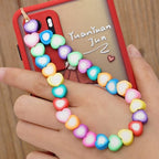 100pcs Colorful Heart Polymer Clay Spacer Beads - Image 6