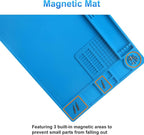 STREBITO Soldering Mat Electronics Repair Mat, Silicone Work Mat Heat Resistant - Image 4