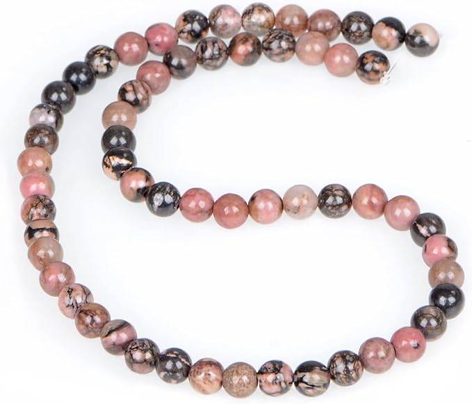 AD Beads Natural Gemstone Round Loose Beads 15" - Image 2