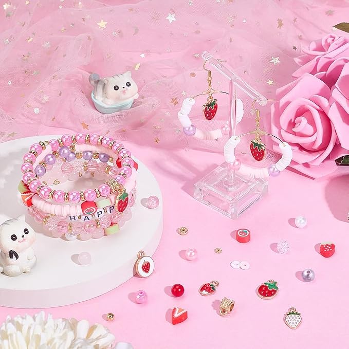 PH PandaHall 1600pcs Strawberry Beads - Image 4