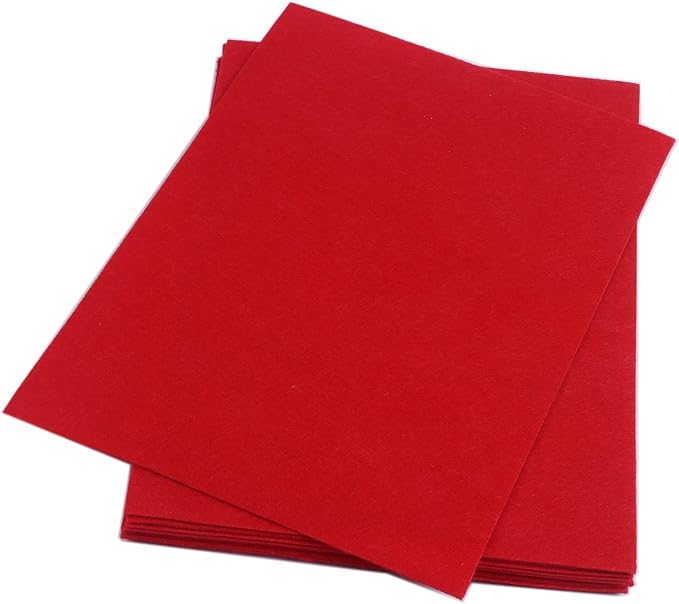 YYCRAFT Thick Stiff Felt Sheets Thick Felt 9 Inch X 12 Inch by YYCRAFT-ArtsCraftsSupplier
