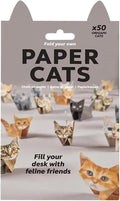 50 Sheets DIY Paper Cats, Origami Paper Kit to Fold Cute Cat Figures, Desk by Unknown