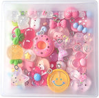Resin Charms Kawaii Cute Charm for Keychain Jewelry Earring making Girls - Image 2
