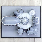 Aachen Cathedral DIY Paper Model Kit - Image 4