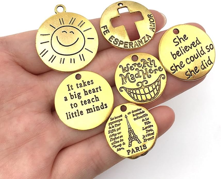 Jewelry Making Charms Pendants for Bracelet Bulk lot Necklace Earrings Keychain - Image 3