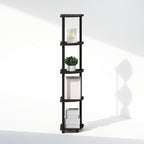Furinno Turn-N-Tube Storage Shelves, 5-Tier Book Shelf, Corner Shelf, Toolless - Image 8