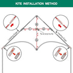 Mint's Colorful Life Delta Kite - Image 7