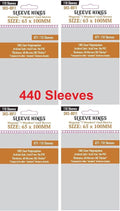 Sleeve Kings Magnum 7 Wonders Card Sleeves 65 X 100 mm by SleeveKings