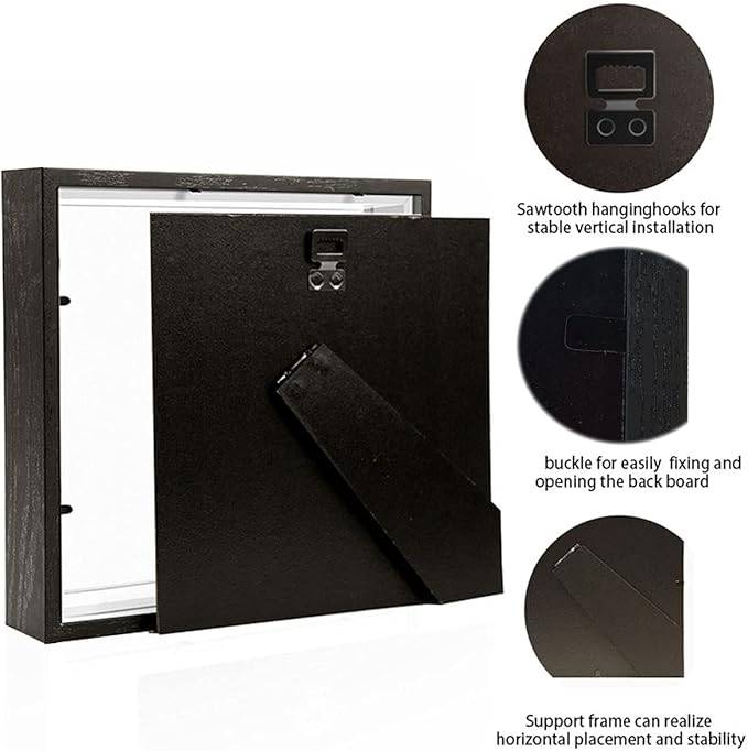 8x8 Shadow Box Frame Display Case - Image 3
