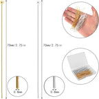 200 Pcs 70mm/2.76 Inch 21 Gauge Ball Pins - Image 2