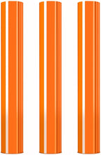 3D Puff Vinyl Heat Transfer 3Pcs 12"*10"-Neon Orange | Puffy Iron-on Vinyl by Venitor