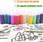 Zddaoole 32 PCS Art Sand Kit - Image 2