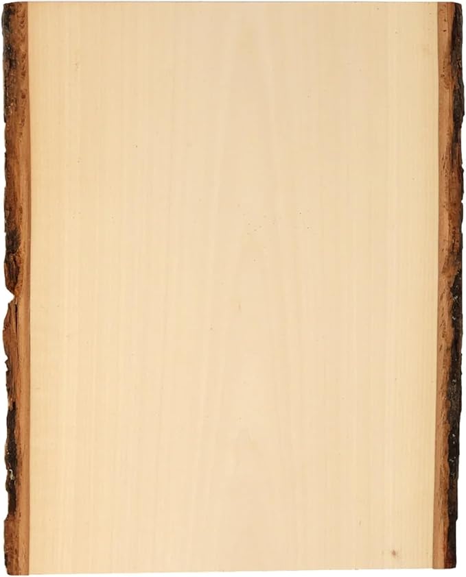 Foggy Bottom Woodworks LLC Premium Basswood Live Edge Wood Planks, Value Pack - Image 2