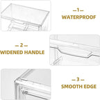 4 Tier Display Case for Collectibles, Storage Container - Image 5