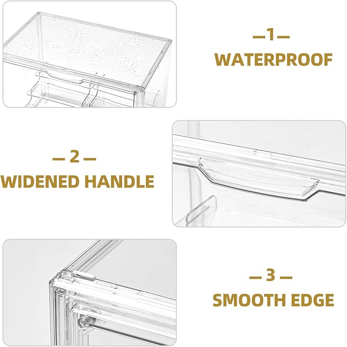 4 Tier Display Case for Collectibles, Storage Container - Image 5