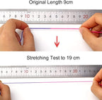 LUSTEMBER 1mm Stretchy Bracelet String, Sturdy Rainbow Elastic String Elastic - Image 3