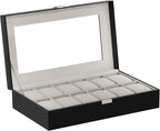 ProCase Watch Box Organizer, 12 Slot Watch Display Case - Image 8