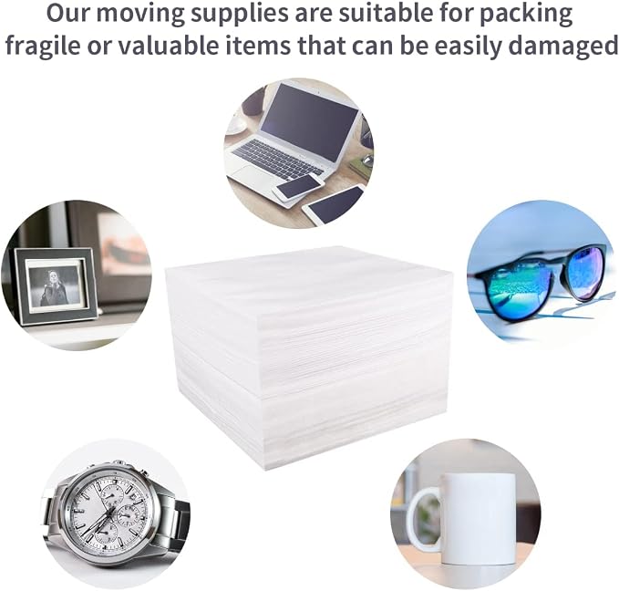 150Pcs Moving Supplies, Foam Pouches to 3 Size | Packing Supplies - Image 5