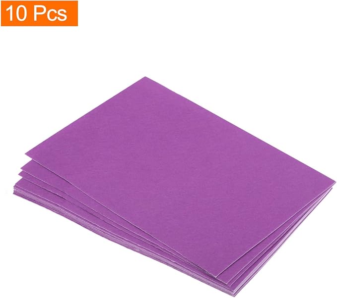MECCANIXITY Adhesive Felt Sheets, Felt Fabric Crafts Back Adhesive Felt Sheets - Image 3