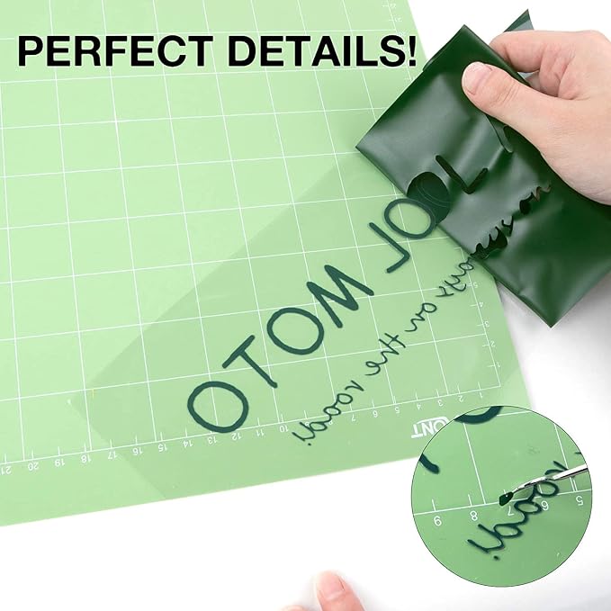 HTVRONT Heat Transfer Vinyl Dark Green HTV Rolls, Heat Transfer Vinyl - Image 4