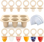 Silicone Baby Popsicle Molds for Teething Relief by YukiniYa