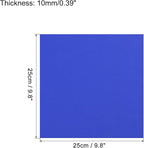 MECCANIXITY EVA Foam Sheets Blue 9.8 Inch x 9.8 Inch 10mm Thick Crafts Foam - Image 2