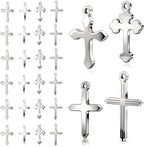 32Pcs Fadeless Stainless Steel Charms by stino
