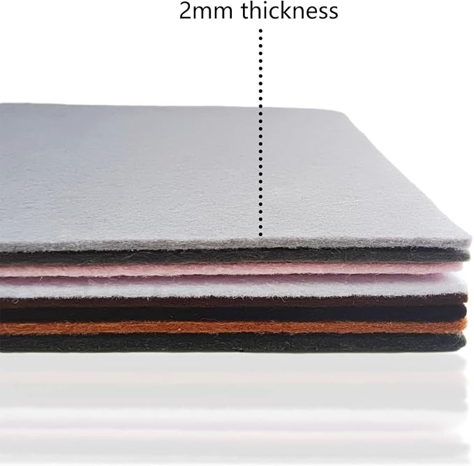 Jtnohx Stiff Felt, 2mm Thick Felt Sheets - Image 5