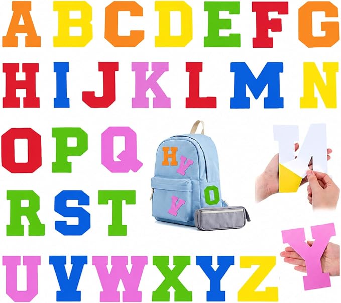 WILLBOND 52 Pcs Back to School Foam Alphabet Letters by Willbond+Technology+Limited