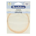 Beadalon Carbon Steel Memory Wire, Rose Gold Color, 0.5 oz, Approx. 18 coils by Beadalon