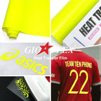 PU Heat Transfer Vinyl 12"×20ft Roll Neon Yellow– HTV - Image 4