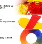 Paul Rubens Oil Paint, 10 Basic Colors*170 ml LargeTubes, Professional Oil - Image 3