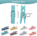 50 PCS Wooden Clips Push Pins Tacks - Image 2