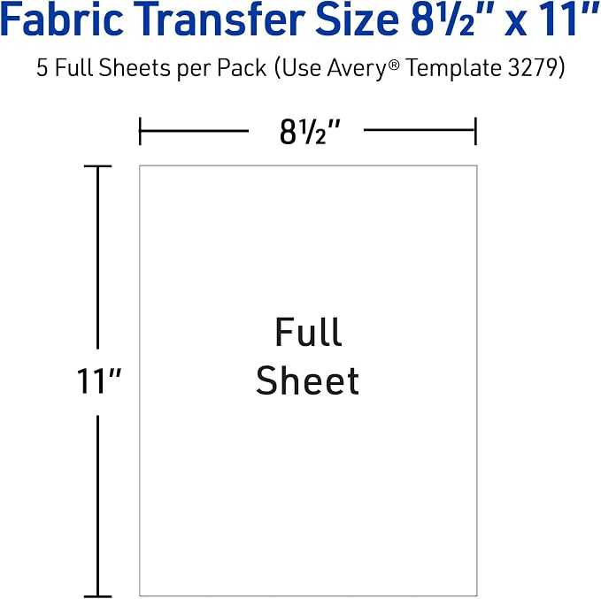 Avery Printable Heat Transfer Paper - Image 10