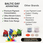 BALTIC DAY 50 Color Pigment Paste - Image 8