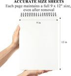 Belenova 9" x 12" Marker Paper Pad, 100 Sheets leedproof Drawing Paper - Image 8