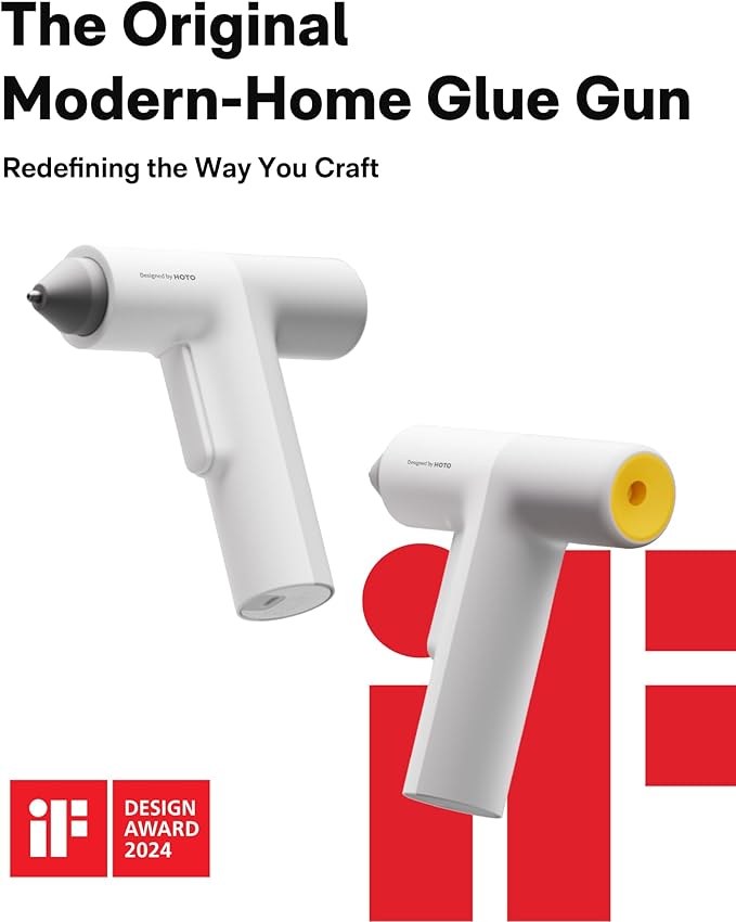 HOTO Cordless Auto Dispensing Glue Gun, Easyflow Hot Glue Gun - Image 2