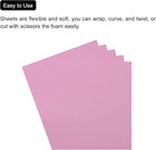 MECCANIXITY EVA Foam Sheets Light Pink 19.7 Inch x 17.7 Inch 0.8mm Thick Crafts - Image 4