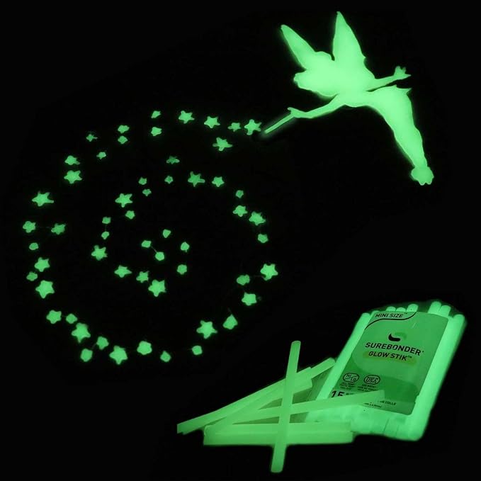 Surebonder Glow in The Dark Hot Glue Sticks Mini Size 4" - Image 6
