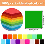 Praisebank Green Origami Paper, Double Sided Color, Origami Kit - Image 2