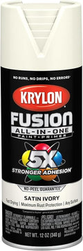 Krylon Fusion All-In-One Satin Spray Paint & Primer, Ivory by Krylon%C2%AE