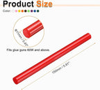HARFINGTON 10pcs Hot Glue Sticks 0.43" Dia x 5.91" Long EVA Mini Hot Melt - Image 2