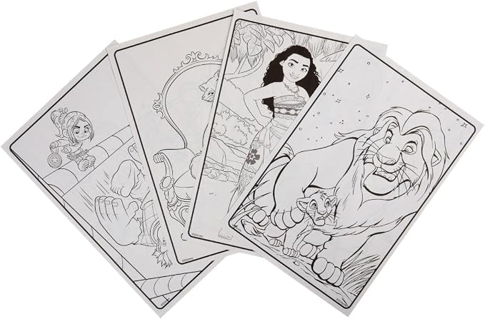 Crayola Coloring Book, Big Book of Disney Animation, 288 Coloring Pages - Image 5
