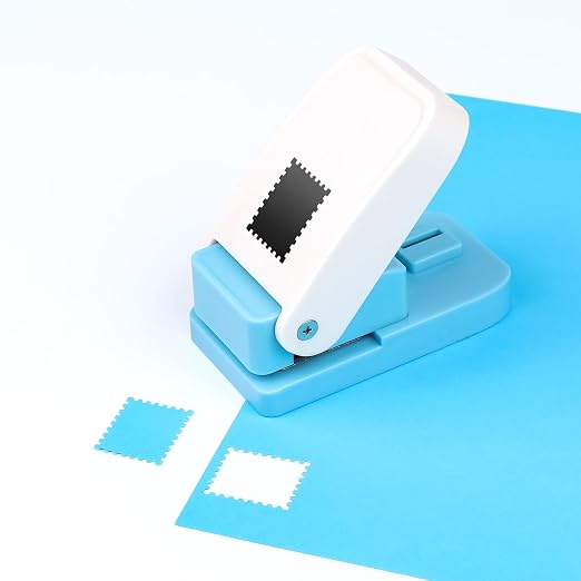 BAOFALI 2Pcs/Set Stamp Punch, Stamp Puncher, 1X0.8inch Rectangular Postage - Image 7