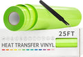 VinylRus Heat Transfer Vinyl-12” x 25FT Iron on Vinyl Roll by VinylRus